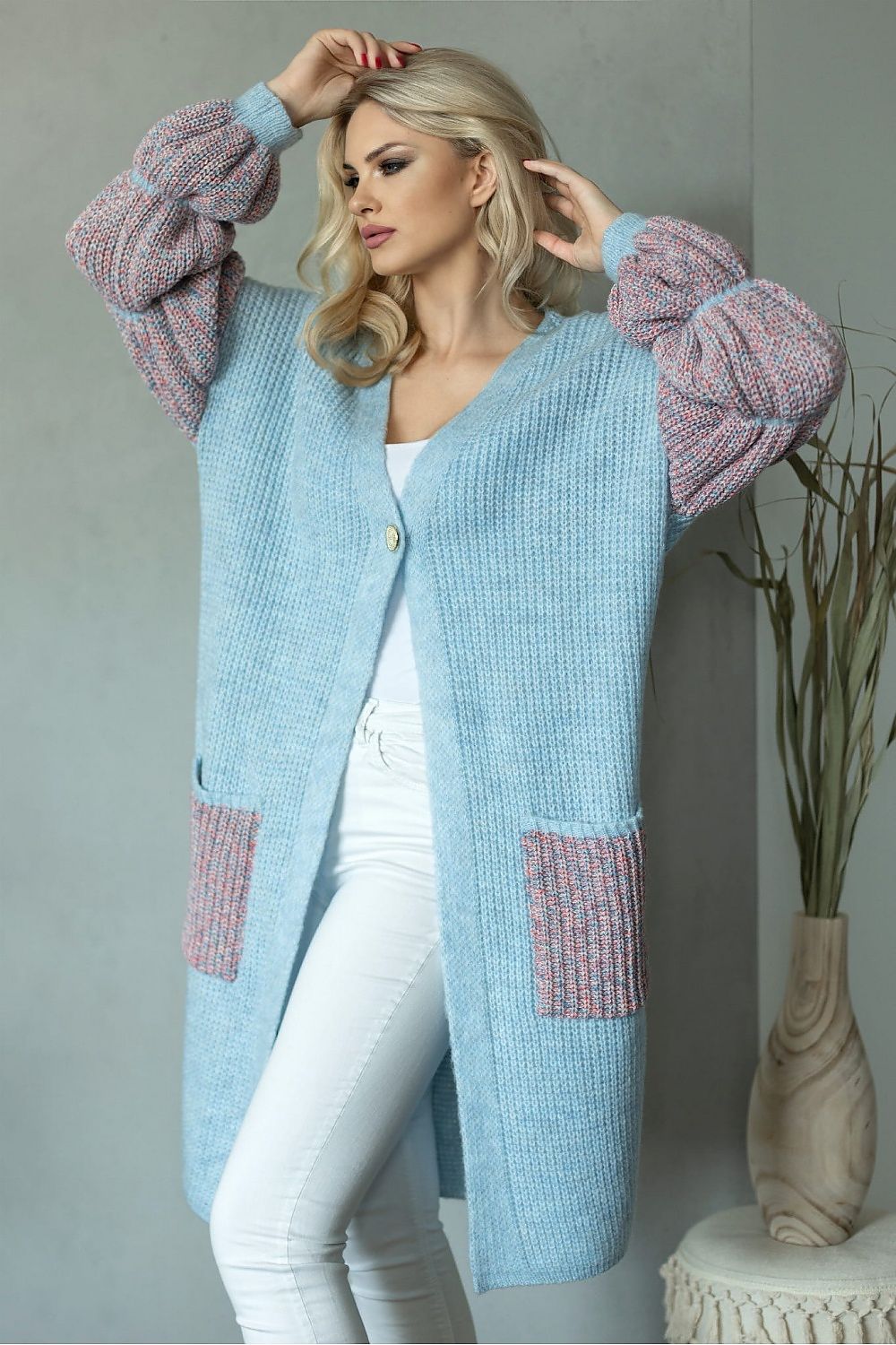 cardigan model 171309 PeeKaBoo  Hoofdafbeelding